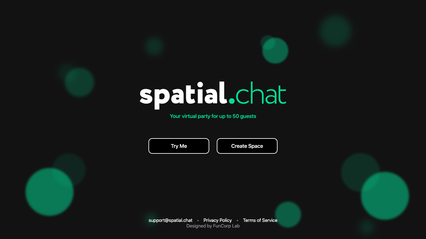 より現実のコミュニケーションに近づいた全く新しいWeb会議サービス【spatial.chat】